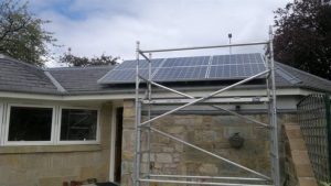 1kw solar panel installation
