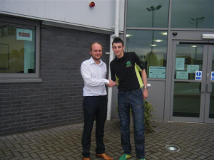 Brendyn Donaldson sponsorship by RB Grant