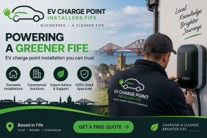 ev charging point installers in fife