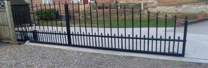 Sliding automated gates