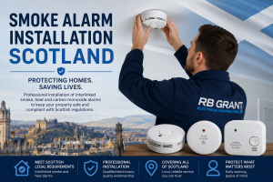 smoke alarm installer