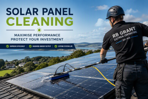 solar panel cleaning