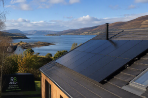 solar panel installed in argyll and bute